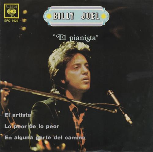 Billy Joel El Pianista 7" vinyl single (7 inch record / 45) Mexican BLY07EL250389