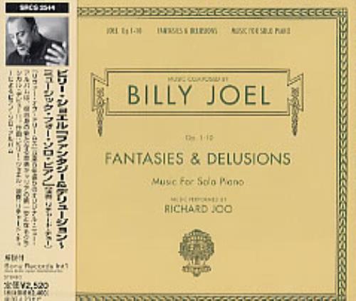 Billy Joel Fantasies & Delusions CD album (CDLP) Japanese BLYCDFA206870