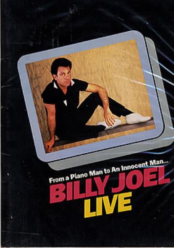 Billy Joel From A Piano Man To An Innocent Man tour programme Japanese BLYTRFR289482