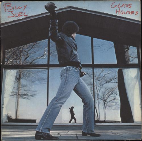 Billy Joel Glass Houses - Gold Promo Stamp vinyl LP album (LP record) UK BLYLPGL656553