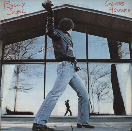 Billy Joel Glass Houses vinyl LP album (LP record) Greek BLYLPGL737041
