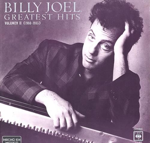 Billy Joel Greatest Hits Volumen II 1980 - 1985 vinyl LP album (LP record) Mexican BLYLPGR231222