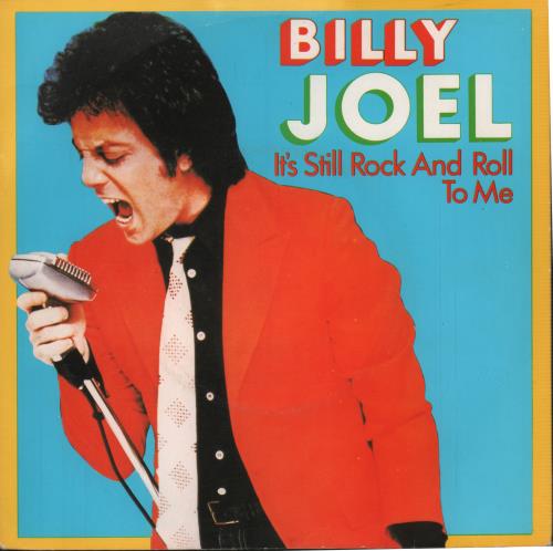 Billy Joel It's Still Rock And Roll To Me - A-label + Sleeve 7" vinyl single (7 inch record / 45) UK BLY07IT674570