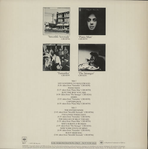 Billy Joel Now Playing vinyl LP album (LP record) UK BLYLPNO156691