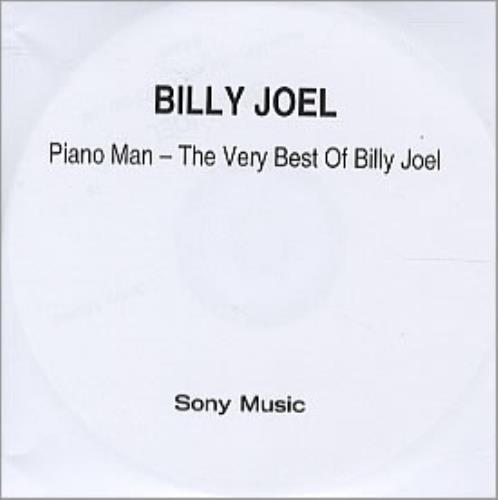 Billy Joel Piano Man - The Very Best Of Billy Joel CD-R acetate UK BLYCRPI307789