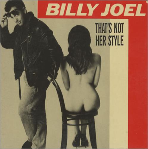 Billy Joel That's Not Her Style 3" CD single (CD3) UK BLYC3TH399066