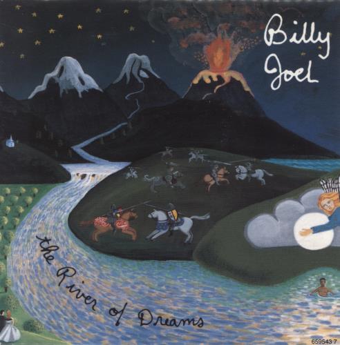 Billy Joel The River Of Dreams 7" vinyl single (7 inch record / 45) Dutch BLY07TH795593