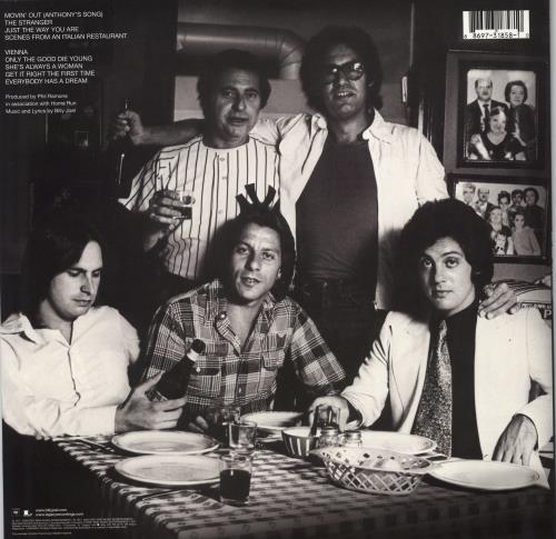 Billy Joel The Stranger - 180gm Vinyl vinyl LP album (LP record) US BLYLPTH775231