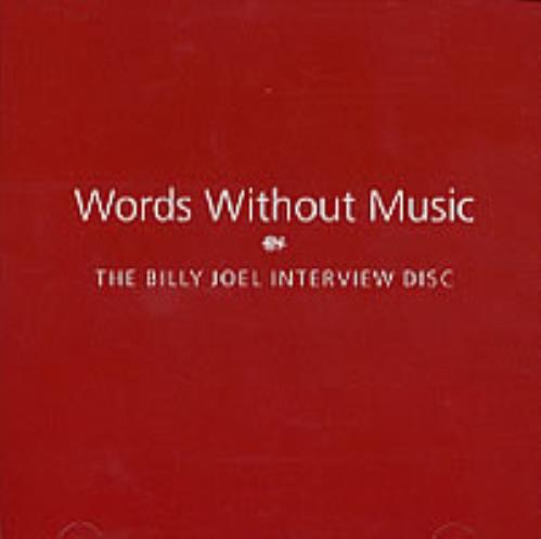 Billy Joel Words Without Music CD album (CDLP) US BLYCDWO199988
