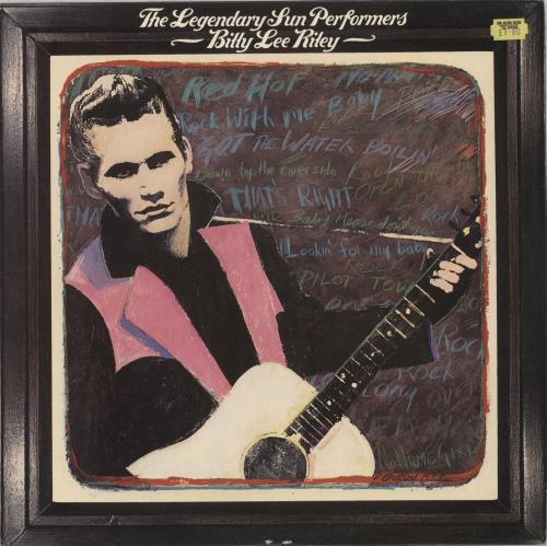Billy Lee Riley The Legendary Sun Performers vinyl LP album (LP record) UK B7RLPTH494763