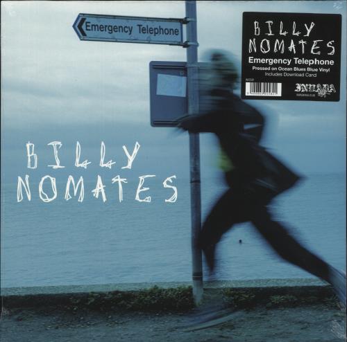 Billy Nomates Emergency Telephone - Ocean Blues Blue Vinyl - Sealed 12" vinyl single (12 inch record / Maxi-single) UK 8TO12EM864457