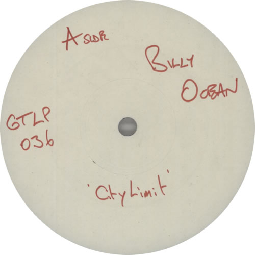 Billy Ocean City Limit - Test Pressing vinyl LP album (LP record) UK BCNLPCI602224