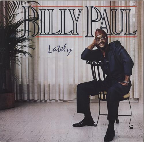 Billy Paul Lately vinyl LP album (LP record) German BYULPLA736828