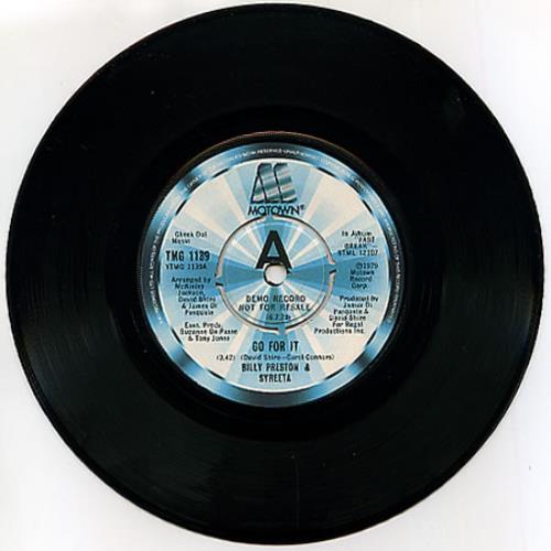 Billy Preston Go For It 7" vinyl single (7 inch record / 45) UK BIP07GO346217