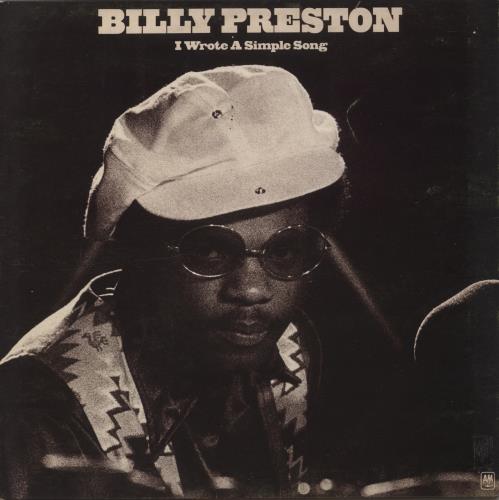 Billy Preston I Wrote A Simple Song vinyl LP album (LP record) UK BIPLPIW252404