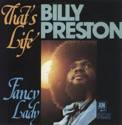 Billy Preston That's Life 7" vinyl single (7 inch record / 45) German BIP07TH858637