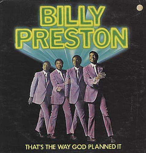 Billy Preston That's The Way God Planned It - Sealed vinyl LP album (LP record) US BIPLPTH370229