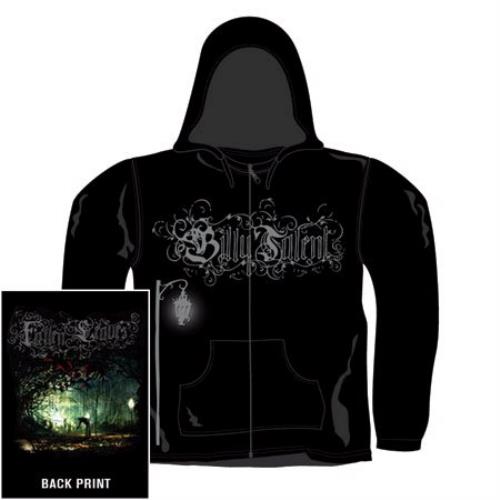 Billy Talent Fallen Leaves Zip-Up Hoodie - Large clothing UK B56MCFA395409