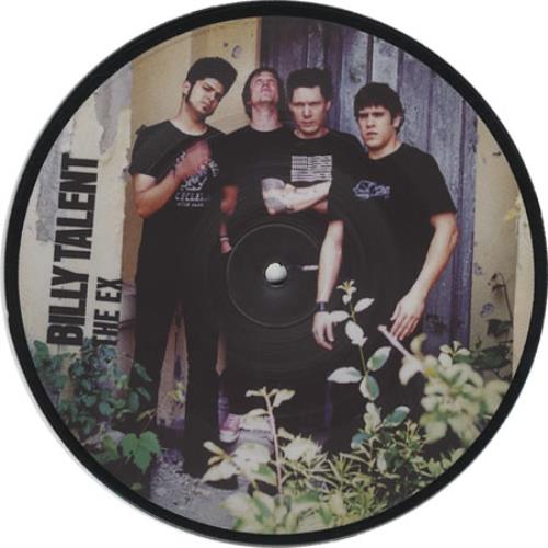 Billy Talent The Ex 7" vinyl picture disc (7 inch picture disc single) UK B567PTH281585
