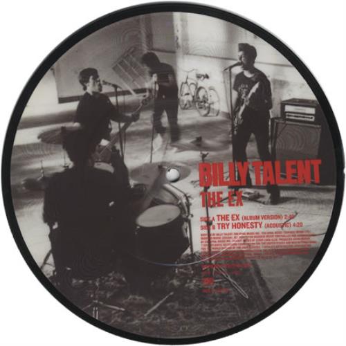 Billy Talent The Ex 7" vinyl picture disc (7 inch picture disc single) UK B567PTH281585