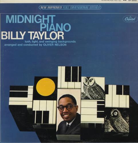 Billy Taylor Midnight Piano vinyl LP album (LP record) US BT1LPMI361943