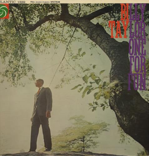 Billy Taylor One For Fun vinyl LP album (LP record) US BT1LPON361940