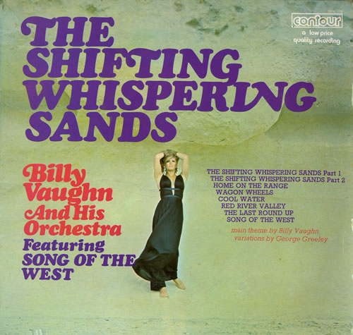 Billy Vaughn The Shifting Whispering Sands vinyl LP album (LP record) UK BVGLPTH553423