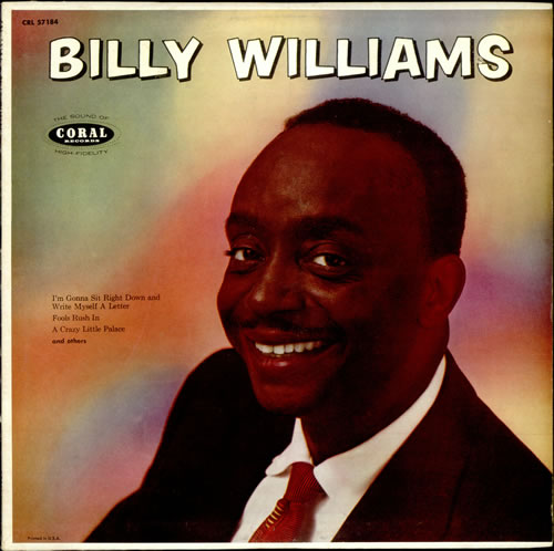 Billy Williams Billy Williams vinyl LP album (LP record) US B17LPBI527787