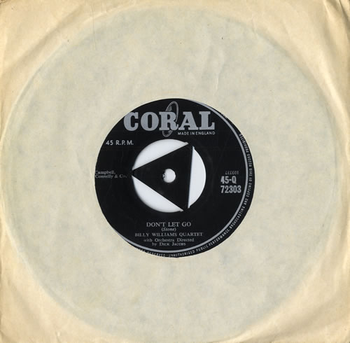 Billy Williams Don't Let Go 7" vinyl single (7 inch record / 45) UK B1707DO556016