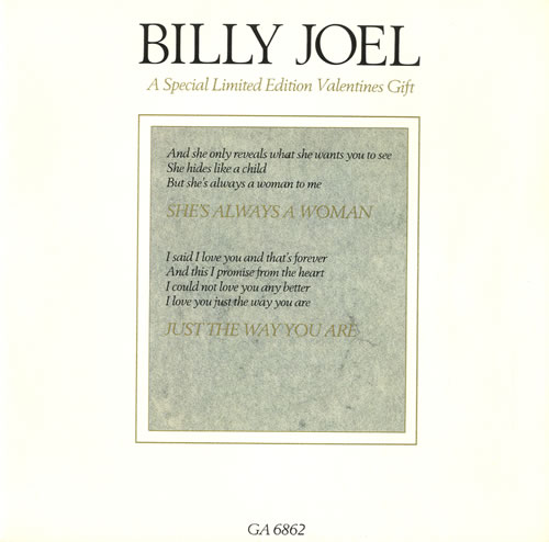 Billy Joel She S Always A Woman Uk 7 Vinyl Single 7 Inch Record Billy Joel She S Always A Woman Uk 7 Vinyl Single 7 Inch Record