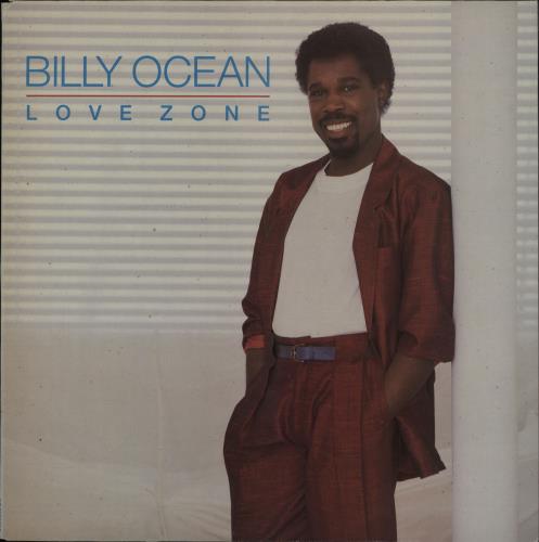 Billy Ocean Love Zone Greek vinyl LP album (LP record) (756334)