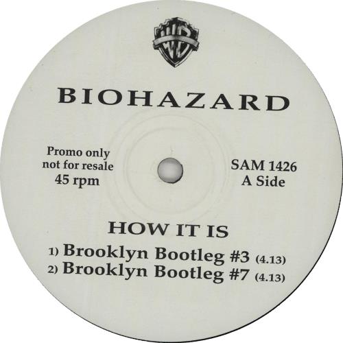 Biohazard How It Is 12" vinyl single (12 inch record / Maxi-single) UK B-H12HO31559
