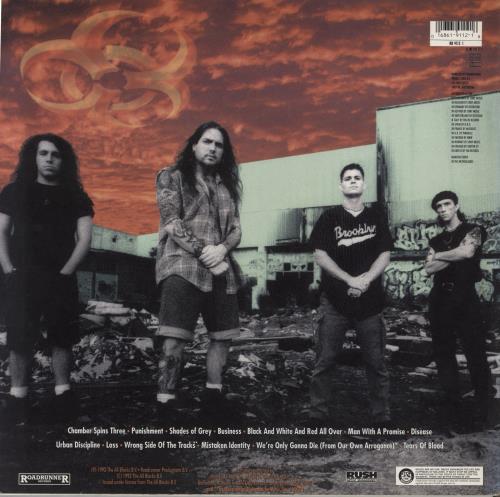 Biohazard Urban Discipline vinyl LP album (LP record) Dutch B-HLPUR653278