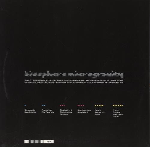 Biosphere Microgravity 3-LP vinyl record set (Triple LP Album) Norwegian BSP3LMI658357