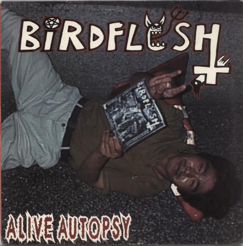 Birdflesh Alive Autopsy vinyl LP album (LP record) Swedish -66LPAL891532