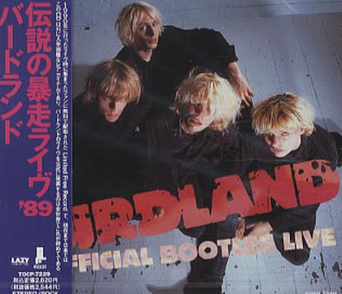 Birdland Official Bootleg Live CD album (CDLP) Japanese BIRCDOF322551