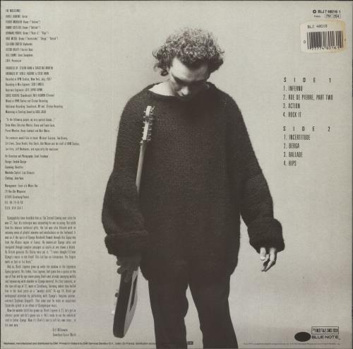 Bireli Lagrene Inferno vinyl LP album (LP record) US B61LPIN855219