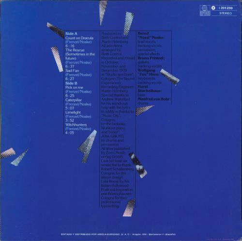 Birth Control Count On Dracula! vinyl LP album (LP record) Spanish BHCLPCO814835