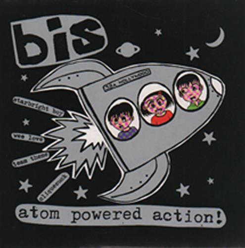 Bis Atom Powered Action! 7" vinyl single (7 inch record / 45) UK BIS07AT315772