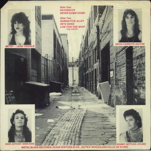 Bitch [Heavy Metal] Damnation Alley - Sealed vinyl LP album (LP record) US Z67LPDA748932