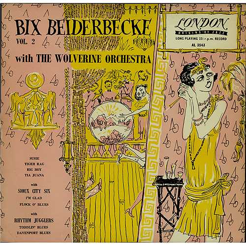 Bix Beiderbecke Volume 2 10" vinyl single (10 inch record) UK BB-10VO408961
