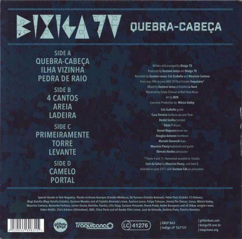 Bixiga 70 Quebra-Cabea - 180gm 2-LP vinyl record set (Double LP Album) UK 4KX2LQU791334