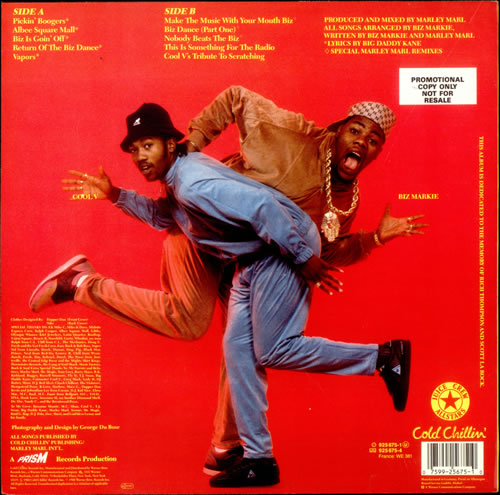 Biz Markie Goin' Off vinyl LP album (LP record) German BZMLPGO519021