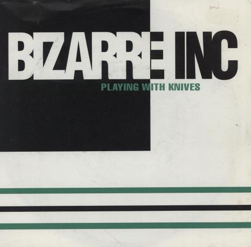 Bizarre Inc Playing With Knives 7" vinyl single (7 inch record / 45) UK BZI07PL761616