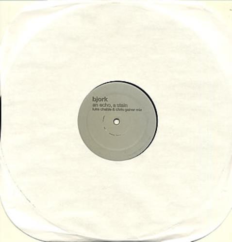 Bj�rk An Echo, A Stain 12" vinyl single (12 inch record / Maxi-single) German BJK12AN294630