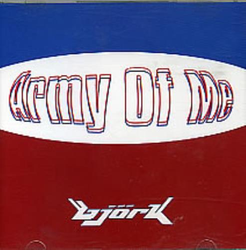 Bj�rk Army Of Me CD single (CD5 / 5") US BJKC5AR44401