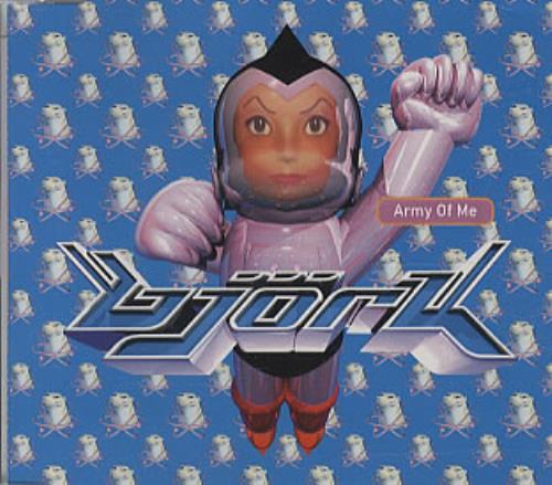 Bj�rk Army Of Me CD single (CD5 / 5") German BJKC5AR45468