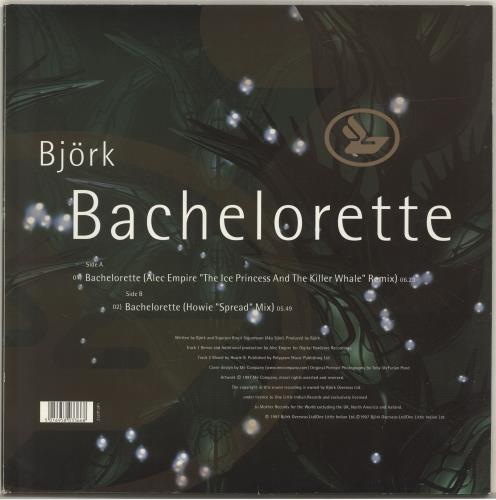 Bj�rk Bachelorette 12" vinyl single (12 inch record / Maxi-single) UK BJK12BA159873