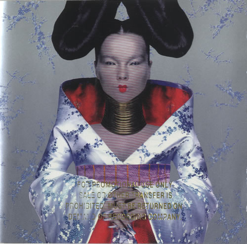 Björk Homogenic US Promo CD album (CDLP) (464968)