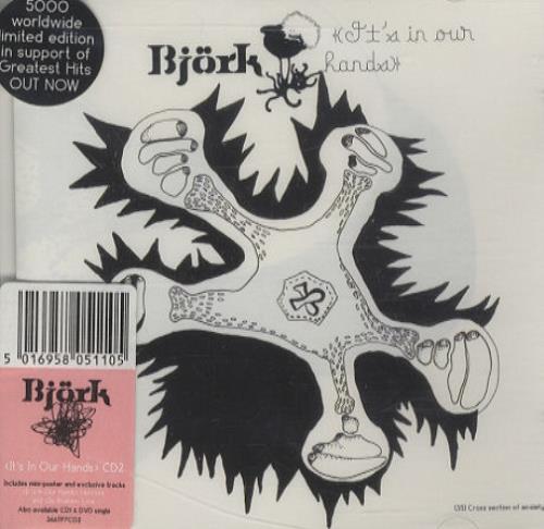 Bj�rk It's In Our Hands CD single (CD5 / 5") UK BJKC5IT430967
